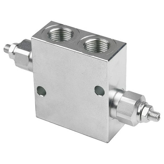 Delavan Fluid Power Double Relief Valve,30 gpm,Screw,NPT DCORV-80-210-SAE10-S