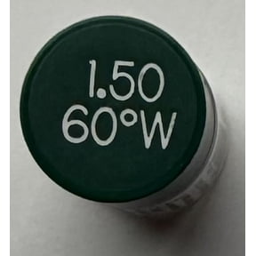 Delavan Oil Nozzle 1.50 60 W All Purpose Spray, Semi-Hollow Cone Oil Burner Nozzle, Green Cap