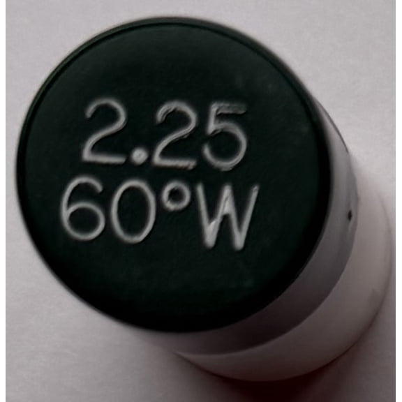 Delavan Oil Nozzle 2.25 60 W All Purpose Spray, Semi-Hollow Cone Oil Burner Nozzle, Green Cap