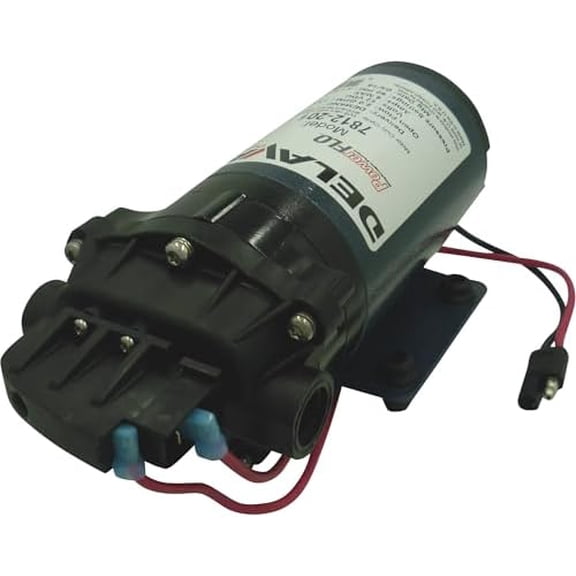 Delavan Pumps Demand Style Diaphragm Sprayer Pump, 2 GPM, 12 Volts, Model# 7812-201-SB$$Plumbing & HVAC