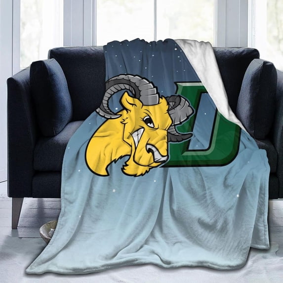 Delaware A Valley University Logo Fleece Blanket, Very Soft Microfiber Flannel Blanket for Couch Warm and Cozy for All Seasons