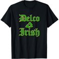 thumbnail image 1 of Delaware County Delco PA Irish St Patricks Shamrock T Shirt T-Shirt, 1 of 3