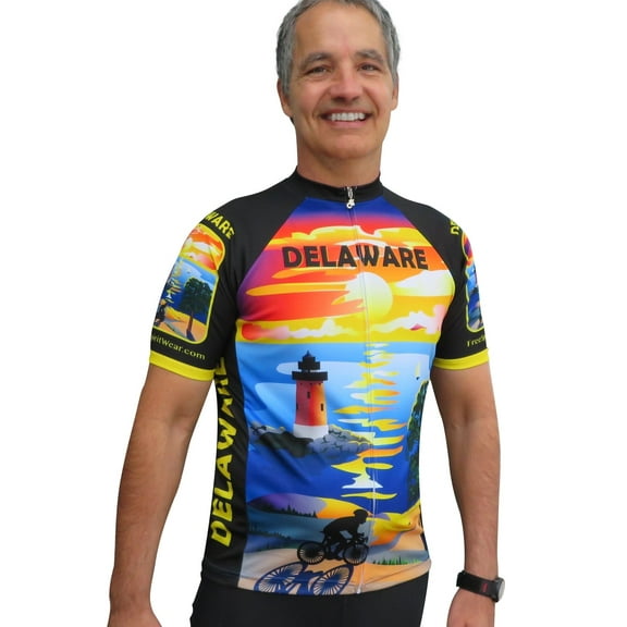 Free Spirit Bike Jerseys Delaware Cycling Jersey
