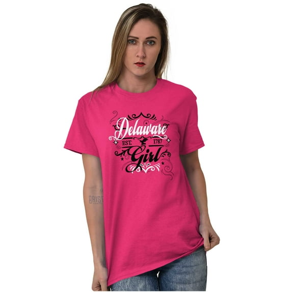Delaware Fancy Feminine Filagree Women's Plus Size Graphic Tee Brisco Brands 4X