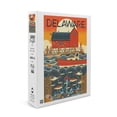 thumbnail image 1 of Delaware, Geometric (19x27 inches, Premium 500 Piece Jigsaw Puzzle for Adults and Family, Made in USA), 1 of 4