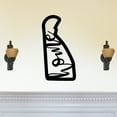 thumbnail image 1 of Delaware Home State Silhouette Solid Steel Home Decor Decorative Accent Metal Art Wall Sign, 1 of 3