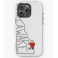 thumbnail image 1 of Delaware Love State Pride Art N3798 Phone Case for iPhone 17 16 15 14 13 12 11 Pro Max, 1 of 2