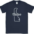 thumbnail image 1 of Delaware Native T-Shirt Funny Humor State Pride Location Gift Tee - Navy, 5XL, 1 of 1
