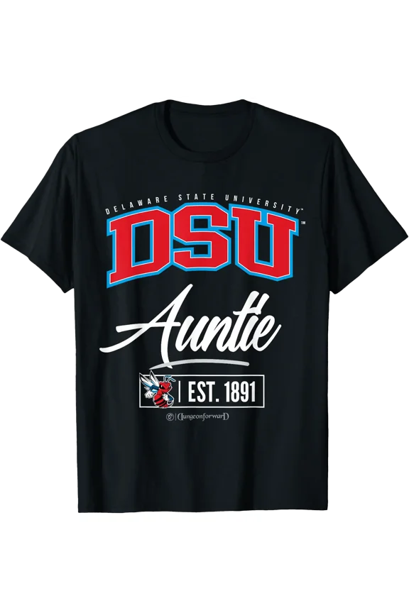 Delaware State University, DSU HBCU Auntie T-Shirt, Unisex T-Shirt