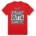 thumbnail image 1 of Delaware State University Straight Outta College Tee for Men - Red - Large, 1 of 1