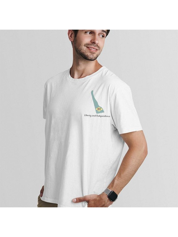 Delaware Unisextshirt State Flag With Motto T-Shirt
