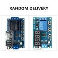 thumbnail image 1 of Delay Multifunction Delay Time Module Switch Control Relay Cycle Timer DC 12V, 1 of 6