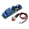 thumbnail image 1 of Delay Off Switching Module 12V Adjustable Timer Delay Turn OFF Module Timing Relaying Time Switching 1~10s Timer Module, 1 of 8