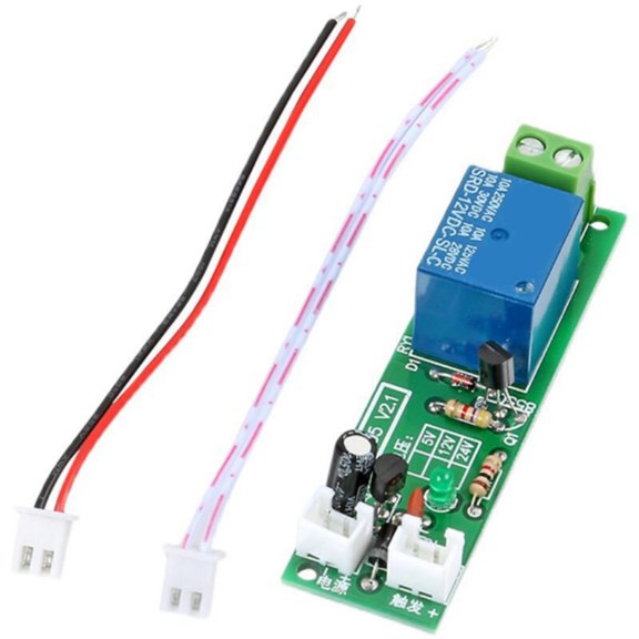 Delay Timer Relays Module 12V 10A Relays Module With LED Indicators For Automation And Irrigation Systems 0~60Minutes