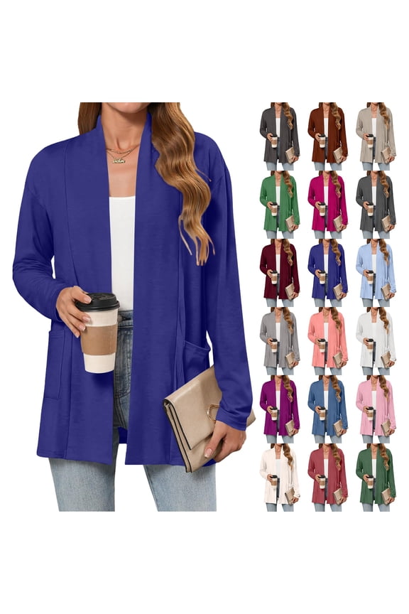 Lightweight Cardigans For Women Long Sleeve Thin Cardigans Open Front Cardigan Fashion Cardigan Spring Summer S-5XL
