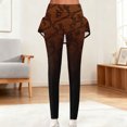 thumbnail image 1 of Delayuji Skirted Leggings for Women Tennis Golf Skorts Legging Gym Yoga Legging with Skirts Pickleball Workout Long Pants Fashiona Casual Gradient Printed Yoga Pants, 1 of 5