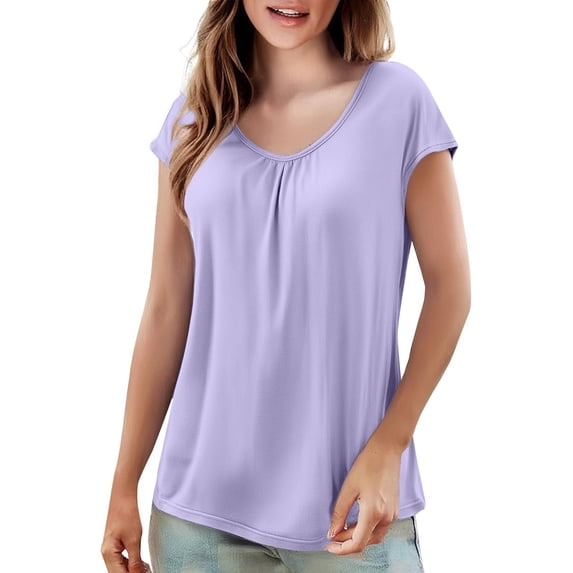 Delayuji Women's Spring and Summer Loose Vest with Camisole Thin Design for Home Base Sports Sweatshirt Sleeveless Top for Outerwear Purple Xxl Modal Short Sleeve Shirts for Women