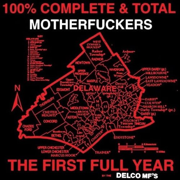 Delco MF's - 100% Complete And Total Motherfuckers - Music & Performance - Vinyl