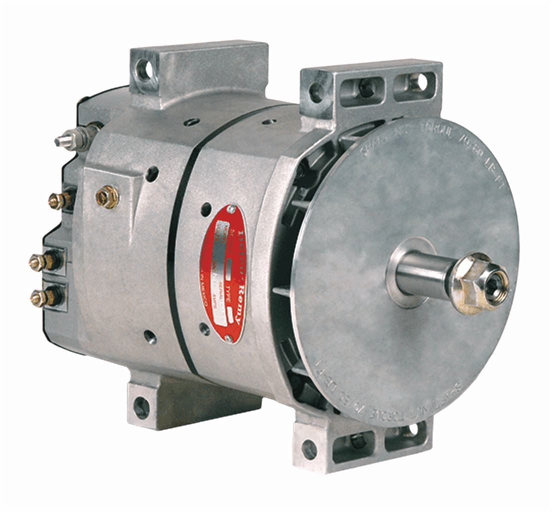 Delco Remy 8600203 36SI Brushless High Output Alternator, 12V 160A Pad ...