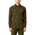 Delconic Mens Corduroy Long Sleeve Casual Shirt Button Front Collared ...