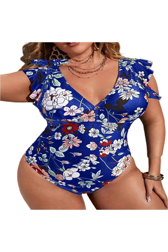 Women's Form Fitting Sexy Swimsuit Back Opening Slim Fit Bikini Bathing Suit for Beach Pool