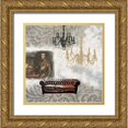 thumbnail image 1 of Deleau, Valerie 20x20 Gold Ornate Wood Framed with Double Matting Museum Art Print Titled - Vincennes I, 1 of 4