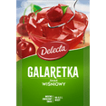 thumbnail image 1 of Delecta Galaretka Smak Wisniowy Cherry Jelly Mix 70g / 2.46oz Bag (5-Pack), 1 of 1