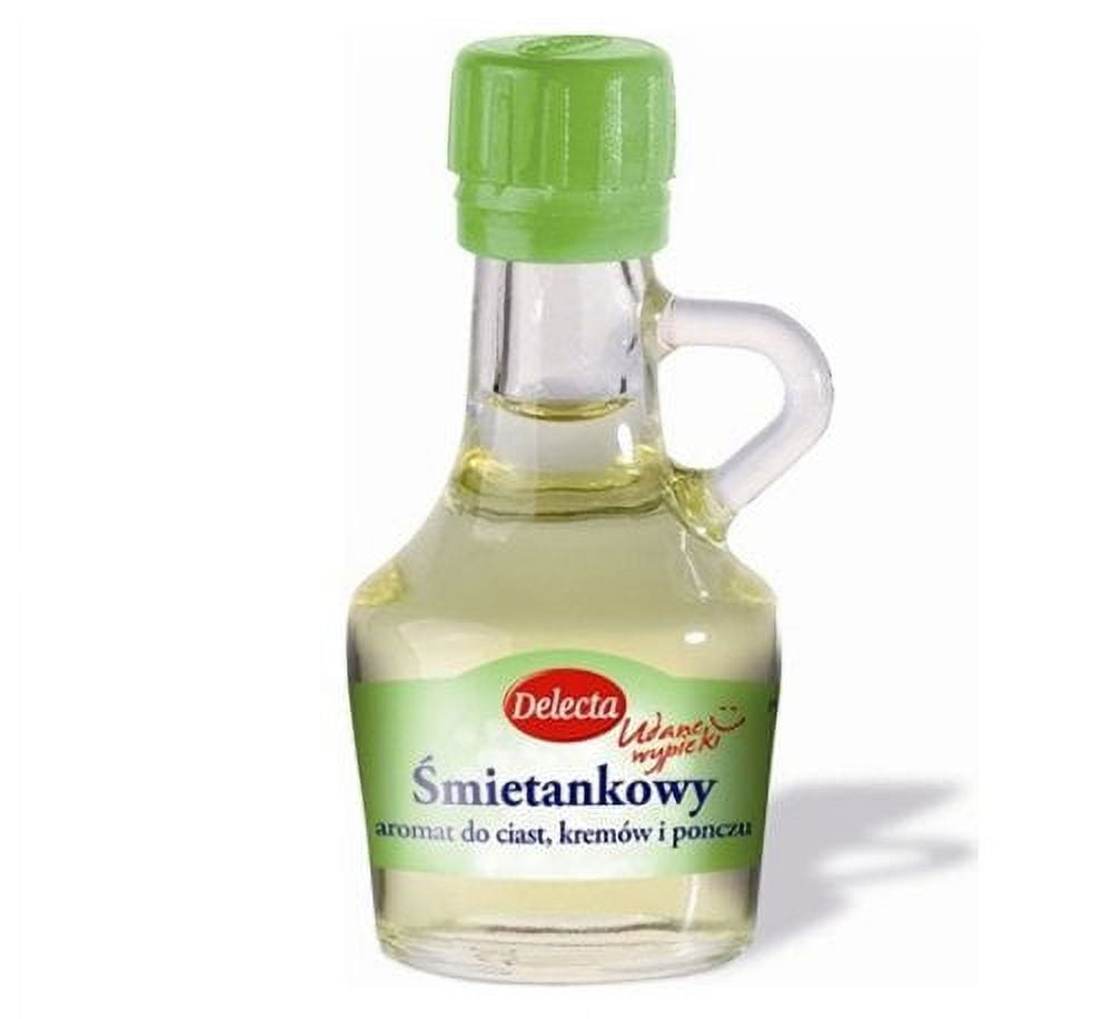 Delecta Smietankowy Aromat Do Ciast I Kremow Cream Aroma for Cakes and Cremes 9ml/0.34fl Oz