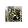 thumbnail image 1 of Delectable Garden 2 Pocket Saddlebag Planter for plants on both sides of the fence., 1 of 8