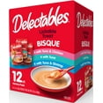 thumbnail image 1 of Delectables Lickable Cat Treats Bisque Variety Pack, 12 Count (16.8 oz.), 1 of 11