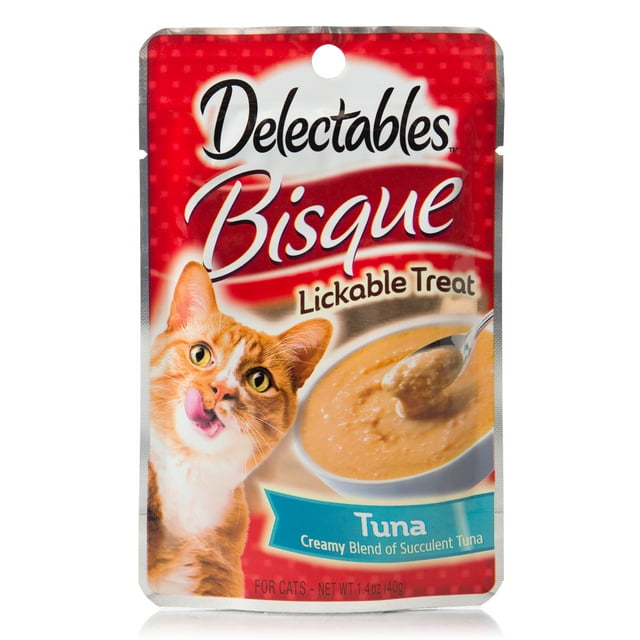 Hartz Delectables Lickable Cat Treat Bisque Tuna, 1.4oz