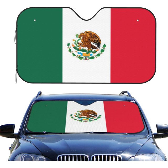Delerain Car Windshield Sunshade Puerto Rico Flag Auto Sun Shade Car