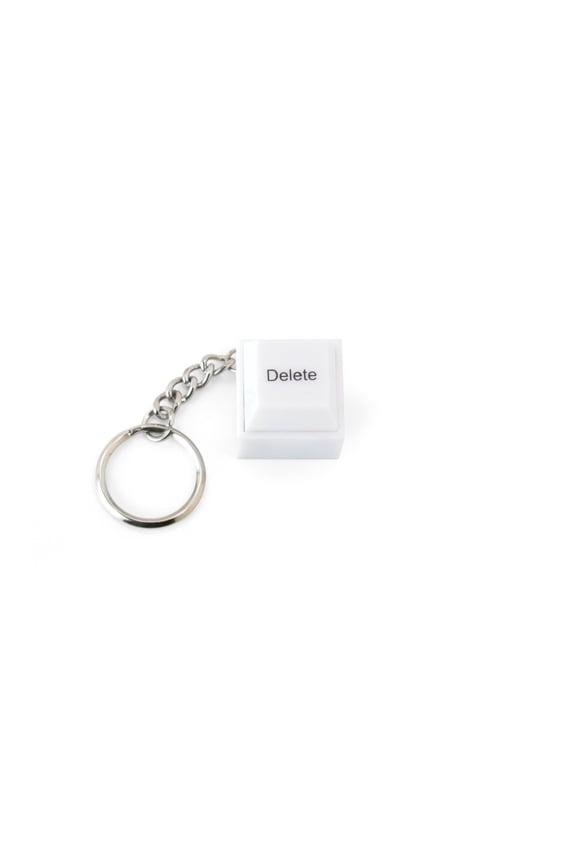 board Button with Stainless Keychain & Classic Mechanical Key