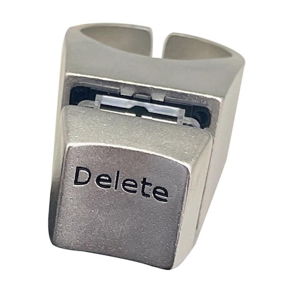 Delete Keycap For Men Women Jewelry With Fashion With Metal Keycap Mechanical Keyboard C8D9 Design Key Replacement