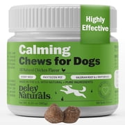 Deley Naturals New Calming Chews for Dogs - Relaxation & Behavior Support