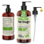 Deley Naturals Wild Caught Fish Oil for Dogs - Itch Relief for Dogs 32oz