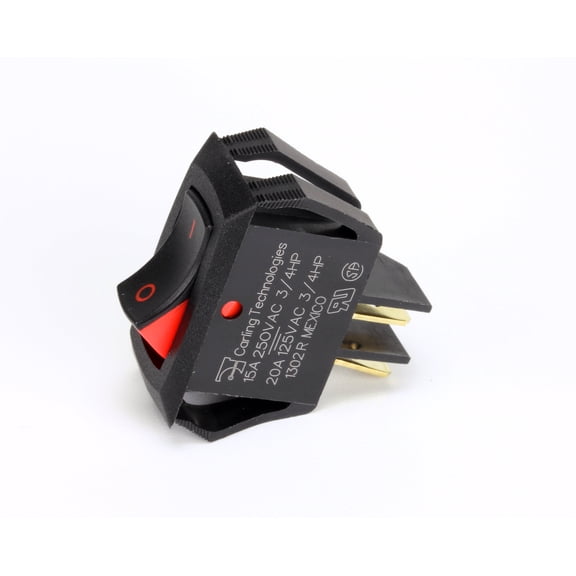 Delfield 2190154 Rocker 20A/125V 15A/25 Switch