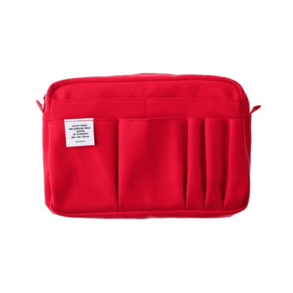 Delfonics Inner Carrying Case: 10-1/2 in. x 7-1/4 in. (Red) medium