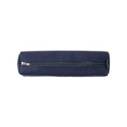 Delfonics Mareku Cotton Pen & Pencil Case 7-1/2 in. x 2 in. Dark Blue