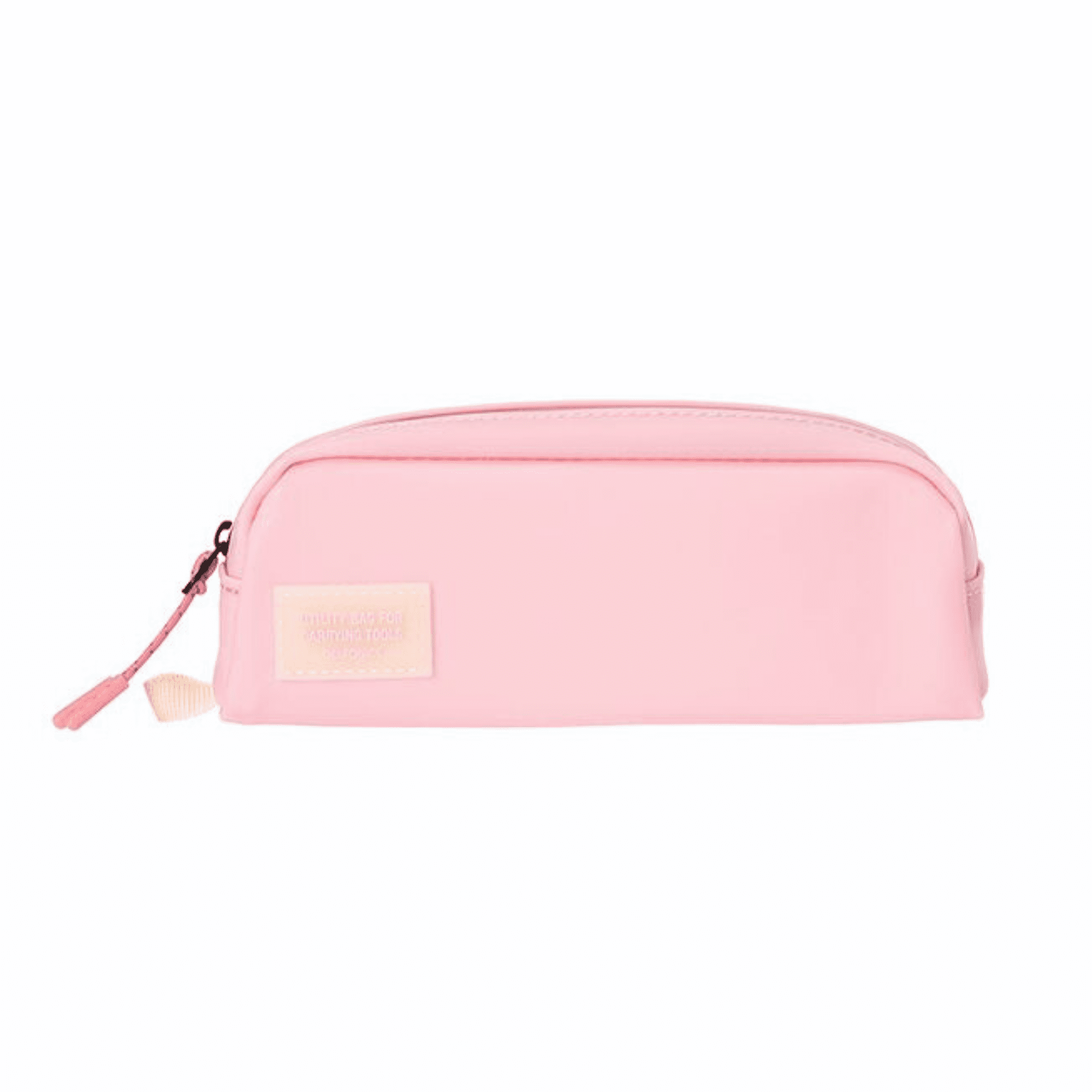 Delfonics POP Inner Carrying Pen & Pencil Case: 7 in. x 2.4 in. (Light Pink)