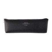 Delfonics Quitterie Pen & Pencil Case 7-1/4 in. x 2-1/2 in. Black