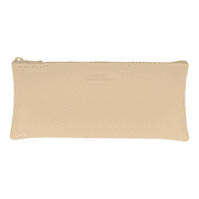 Delfonics Quitterie Pen & Pencil Case 7.2 in. x 3.3 in. Beige