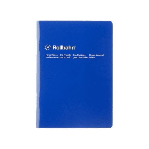 Delfonics Rollbahn Note Notebook: 5-1/2 in. x 7 in. (Blue) B6 notebook