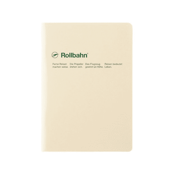 Delfonics Rollbahn Note Notebook: 5-1/2 in. x 7 in. (Cream) B6 notebook