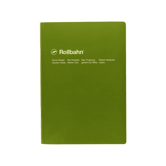 Delfonics Rollbahn Note Notebook: 5-1/2 in. x 7 in. (Olive) B6 notebook