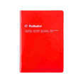 thumbnail image 1 of Delfonics Rollbahn Note Notebook: 5-1/2 in. x 7 in. (Red) B6 notebook, 1 of 7
