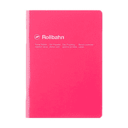 Delfonics Rollbahn Note Notebook 5-3/4 in. x 8-1/4 in. Rose A5 notebook