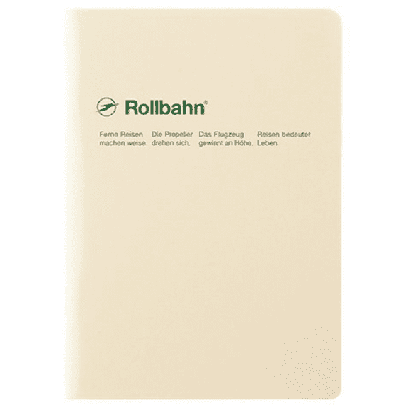 Delfonics Rollbahn Note Notebook: 7 in. x 10 in. (Cream) B5 notebook