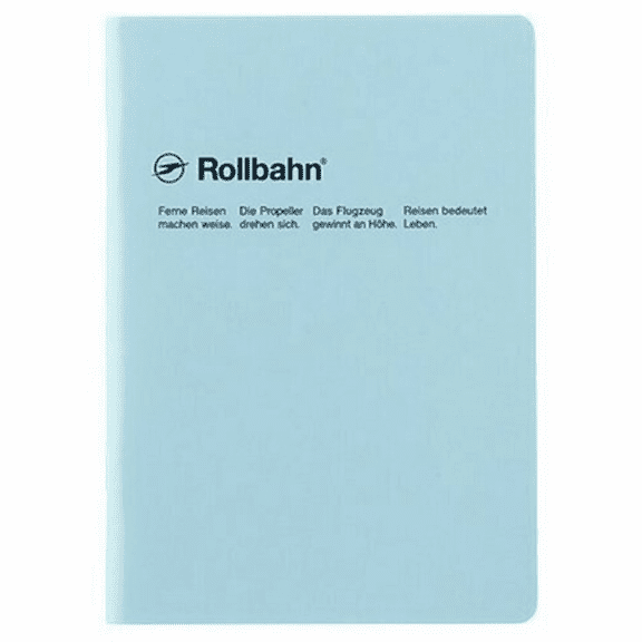Delfonics Rollbahn Note Notebook: 7 in. x 10 in. (Light Blue) B5 notebook