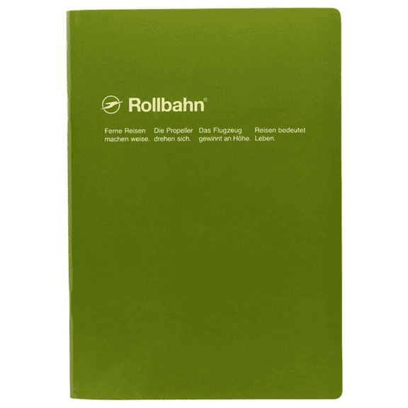 Delfonics Rollbahn Note Notebook: 7 in. x 10 in. (Olive) B5 notebook